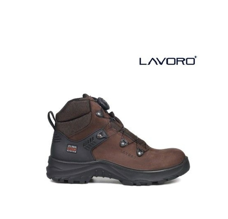 Lavoro 211019 S7S -Lavoro, Eclipse Brown, Überknöchel, Boa- Verschluss