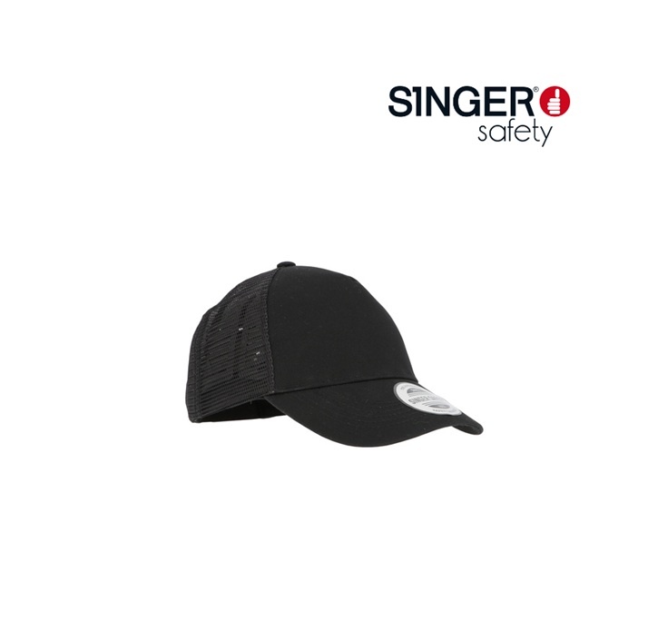 Ollie Schwarz -Singer, Kappe, Snapback, Schwarz