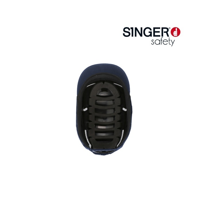 Arnold Marineblau - Singer, Anstosskappe mit Visier in Marineblau