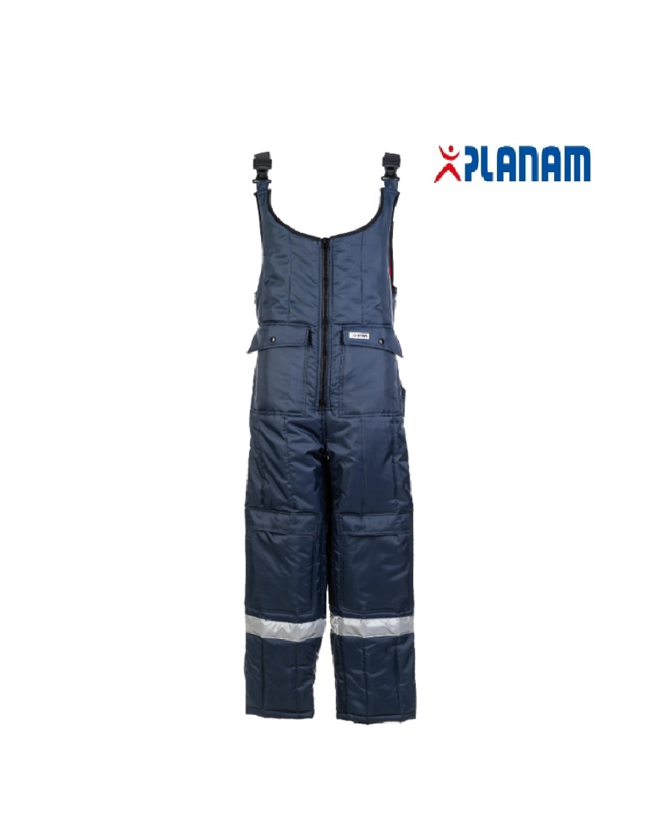 Planam 5123.Marine, Planam, Kühlhaus Latzhose, Marineblau