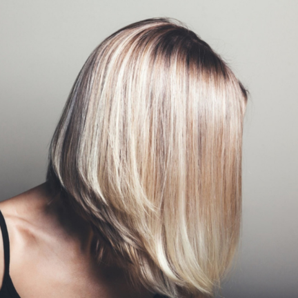 Blond hair