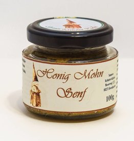 Sannes Kräuter-Küche Honig-Mohn Senf 100g