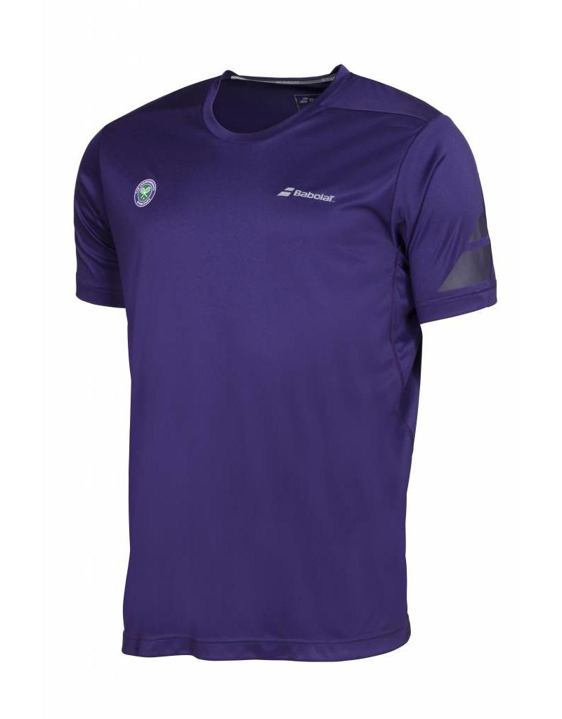 Babolat T-Shirt Crew Neck Performance Match Wimbledon