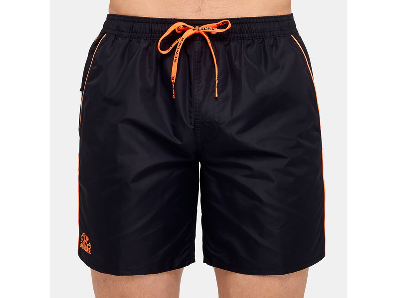 Sundek M420  16" Long Length Swim Shorts with Rainbow Logo