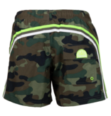 Sundek M504  14"Mid Length Swim Shorts with Rainbow Logo