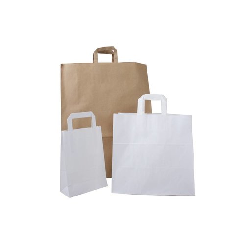 Papieren tas 26+14x39 cm / bruin Papieren tas 26+14x39 cm / bruin