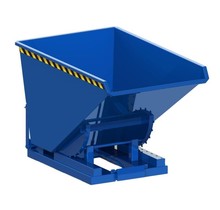 Chip Container Automatic 900L Tipper Container with Rollover System