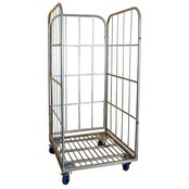 Roll conteneur 3 côtés avec RENTAL démontable (H) 1830 mm