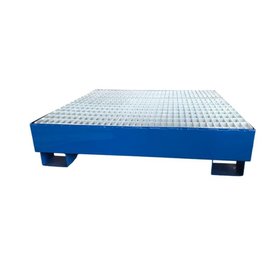 Stahl-Auffangwanne / Spill-Palette SBRB für 4 Fässer – 270 Liter