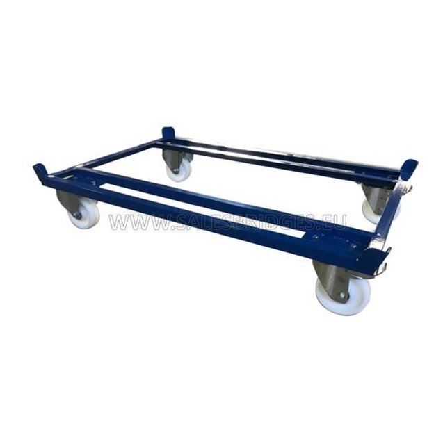 Palletonderwagen 500kg für Pallets, Containers und Gaasboxen 1200x800mm