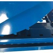 Automatischer Kippbehälter 2300L mit Abrollsystem für Gabelstapler