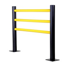 Rammschutz Sicherheitsgeländer 3 vangrails d-flexx Delta