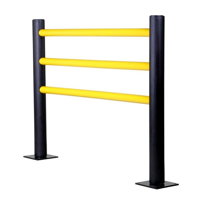 Rammschutz Sicherheitsgeländer 3 vangrails d-flexx Delta