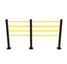 Traffic barrier SAFETY FENCE 4 beams d-flexx Delta 1200 mm