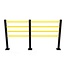 Traffic barrier SAFETY FENCE 4 beams d-flexx Delta 1200 mm