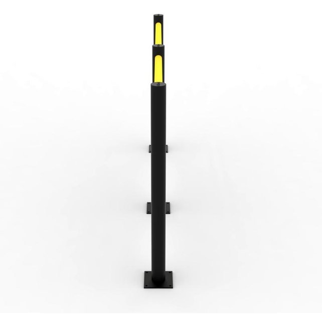 Traffic barrier SAFETY FENCE 4 beams d-flexx Delta 1600 mm Traffic barrier SAFETY FENCE 4 beams d-flexx Delta 1600 mm