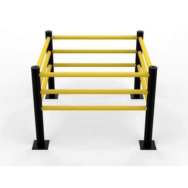 Protection de colonnes d-flexx DELTA 1050x1050x1216mm Protection de colonnes d-flexx DELTA 1050x1050x1216mm