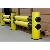 Traffic barrier DOUBLE RAIL d-flexx Hotel