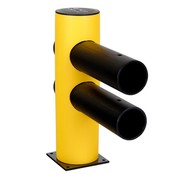 Double rail pour une protection optimale des machines