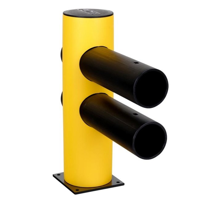 Double rail pour une protection optimale des machines