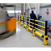 Traffic barrier SAFETY FENCE PLUS d-flexx Echo PLUS Traffic barrier SAFETY FENCE PLUS d-flexx Echo PLUS