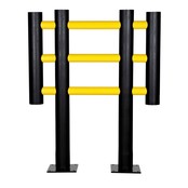 Traffic barrier MACHINE PROTECTIVE FENCE d-flexx FOXTROT