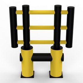 Traffic barrier MACHINE PROTECTIVE FENCE d-flexx KILO