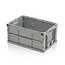 SalesBridges Faltbox 60 x 40 x 30 cm ohne Deckel – 55 L – PP Faltbare Lager- und Transportbox