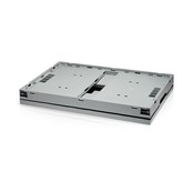 Faltbox 60 x 40 x 30 cm ohne Deckel – 55 L – PP Faltbare Lager- und Transportbox