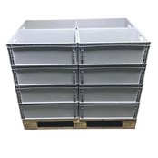 Eurobox Universal 60x40x22 cm open handle Euro container KTL box stackable Eurobox Universal 60x40x22 cm open handle Euro container KTL box stackable