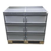 Bac de rangement  60x40x32 cm en plastique Eurobox Bac de rangement  60x40x32 cm en plastique Eurobox