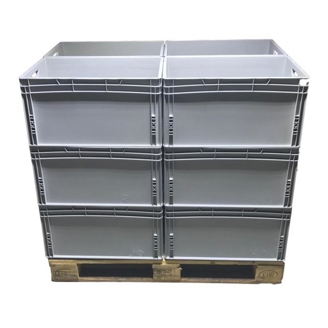 Bac de rangement  60x40x32 cm en plastique Eurobox Bac de rangement  60x40x32 cm en plastique Eurobox