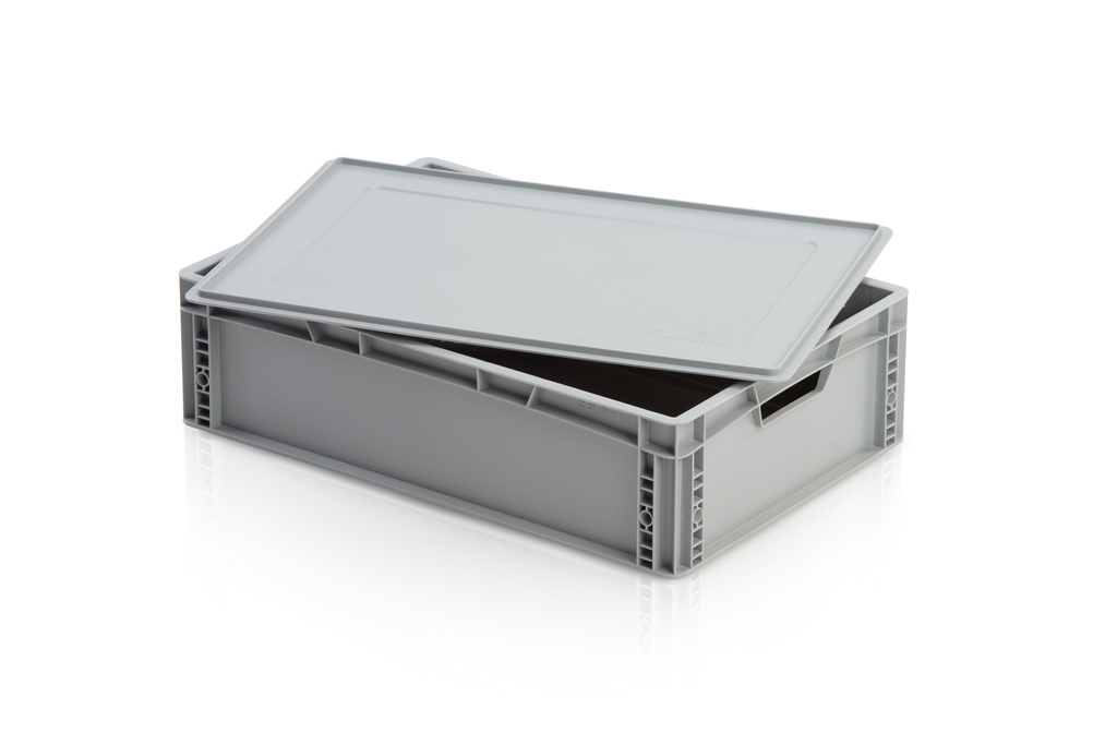 SalesBridges Eurobox Universal 80x60x32 cm open handle Eurocontainer KLT  box Superdeal
