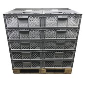 EURO crate perforated 60x40x22