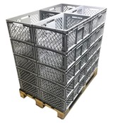EURO crate perforated 60x40x22
