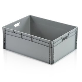 Bac de rangement 80x60x32cm en plastique empilable