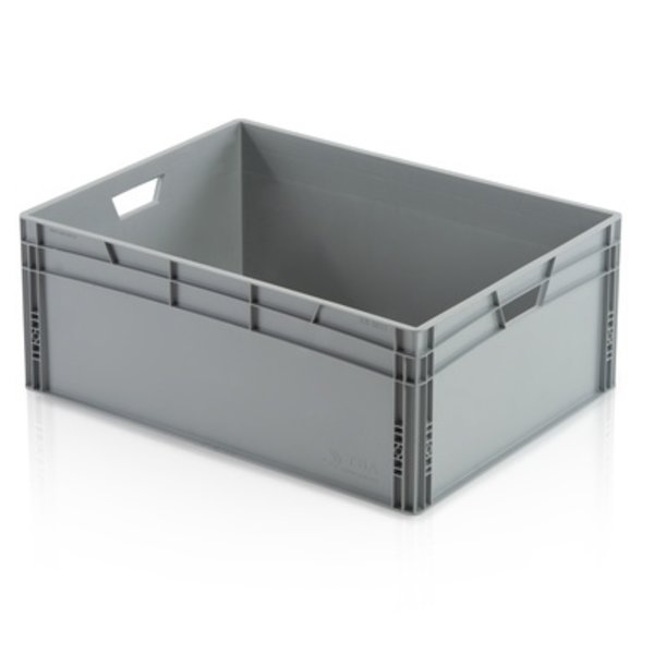 Eurobox Universal 80x60x32 stackable crate handle cm plastic open