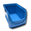 SalesBridges Storage bin Plastic B PP 23x15x12.5cm  Blue