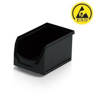 Storage bin A gray - 16 x 10.4 x 7.5 cm