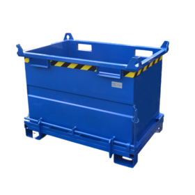 Klappbodenbehälter 1500L BB-Modell mit Klappboden für Gabelstapler und Kran