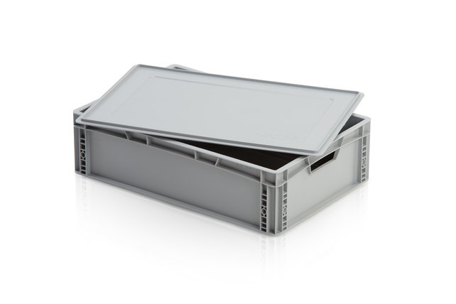 Eurokrat Universeel 80x60x22 cm open handvat Eurobox KLT box
