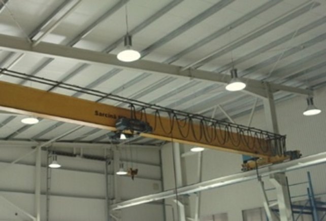 LED 100W High Bay Rond Osram Chip 11000lm 4500K IP65