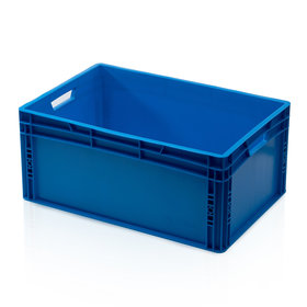 Bac de rangement  60x40x27 cm en plastique Bleu