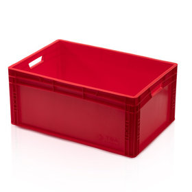 Eurokrat Universeel  60x40x27 cm Rood Stapelbakken