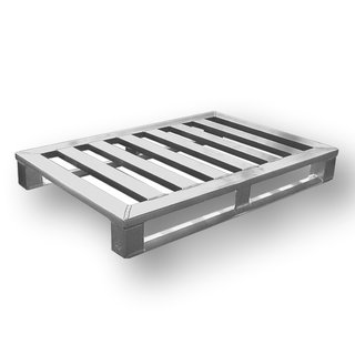 Aluminium Pallet euronorm 800x1200 x150 mm Tragfähigkeit 1200kg