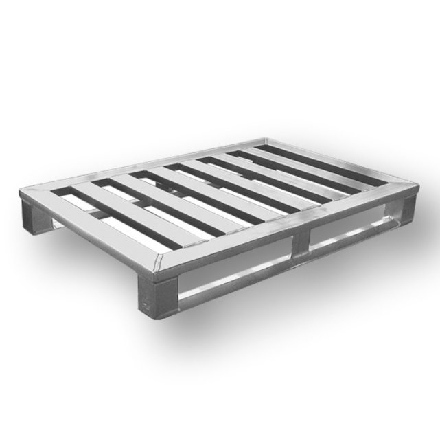 Aluminium Pallet euronorm 800x1200 x150 mm Tragfähigkeit 1200kg