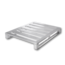 SalesBridges Aluminium Pallet 1000x1200 x150 mm Tragfähigkeit 1200kg