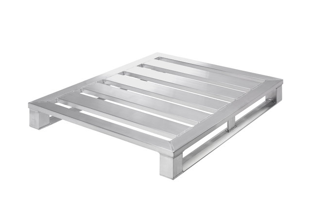 Aluminium Pallet 1000x1200 x150 mm Tragfähigkeit 1200kg