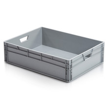 Bac de rangement  80x60x22cm  conteneur en plastique