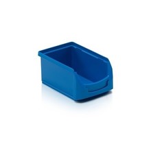 Bac à bec en plastic pour magasin PP A  23x15x12.5cm Bleu